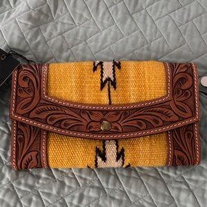 American Darling Yellow and Brown Wallet